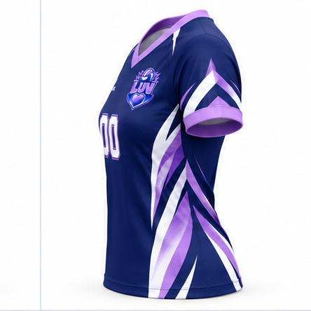 Land United Girls Volleyball Away Jersey.