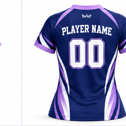 Land United Girls Volleyball Away Jersey.