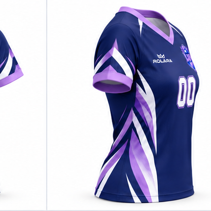 Land United Girls Volleyball Away Jersey.