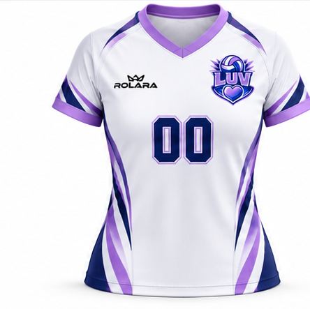 Land United Girls Volleyball Home Jersey