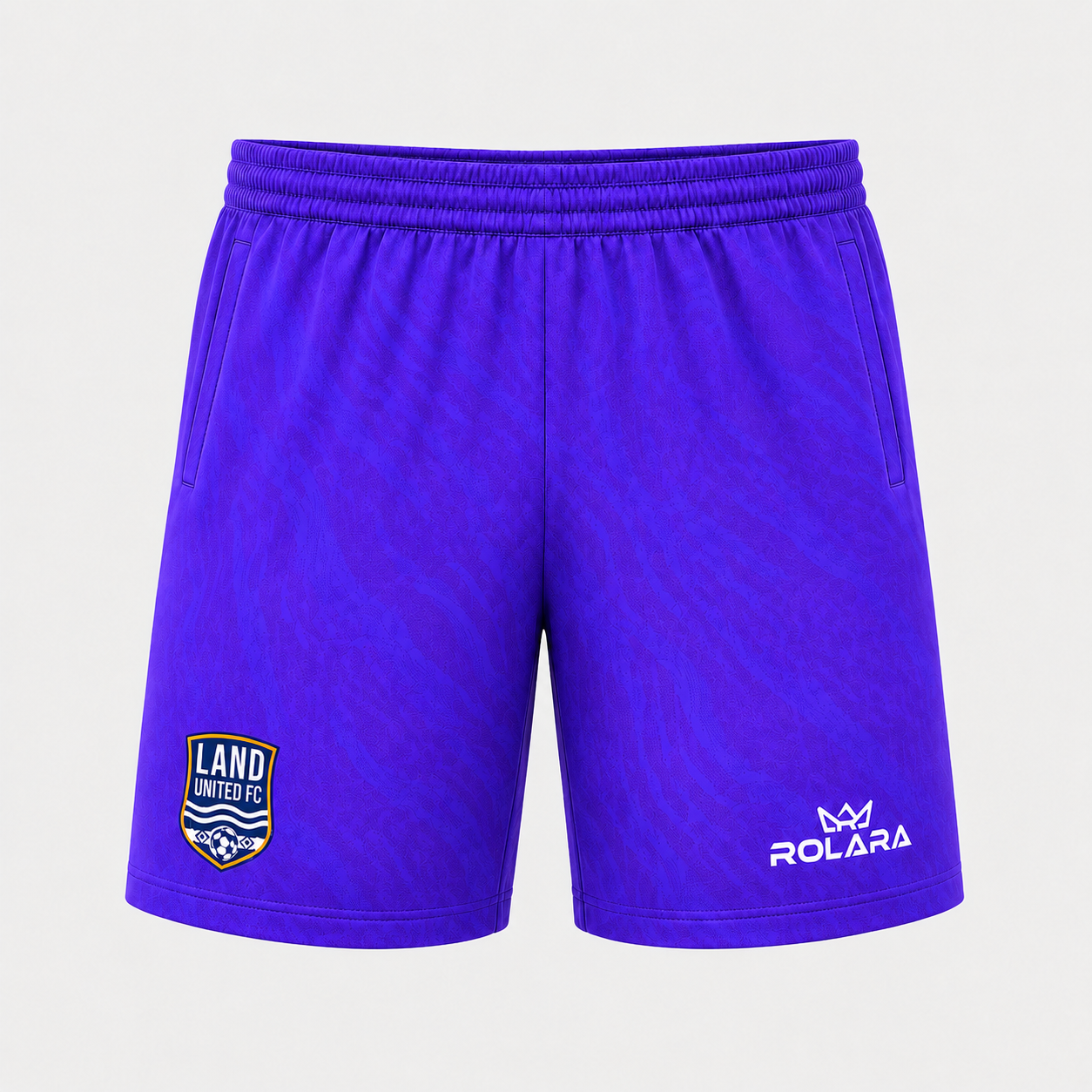 Land United Boys Goalkeeper Shorts Purple