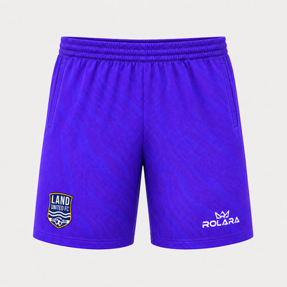 Land United Boys Goalkeeper Shorts Purple