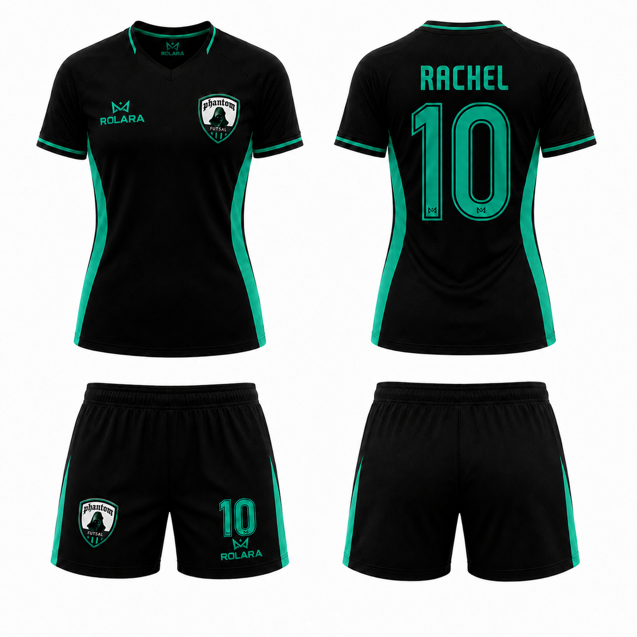 Phantom Futsal Girls Home Shorts