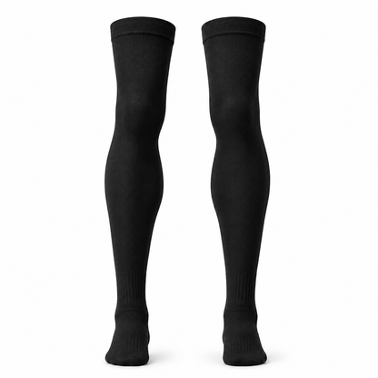 Phantom Futsal Soccer Grip Socks - Black