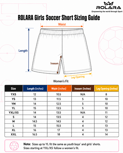 Land United Girls Shorts