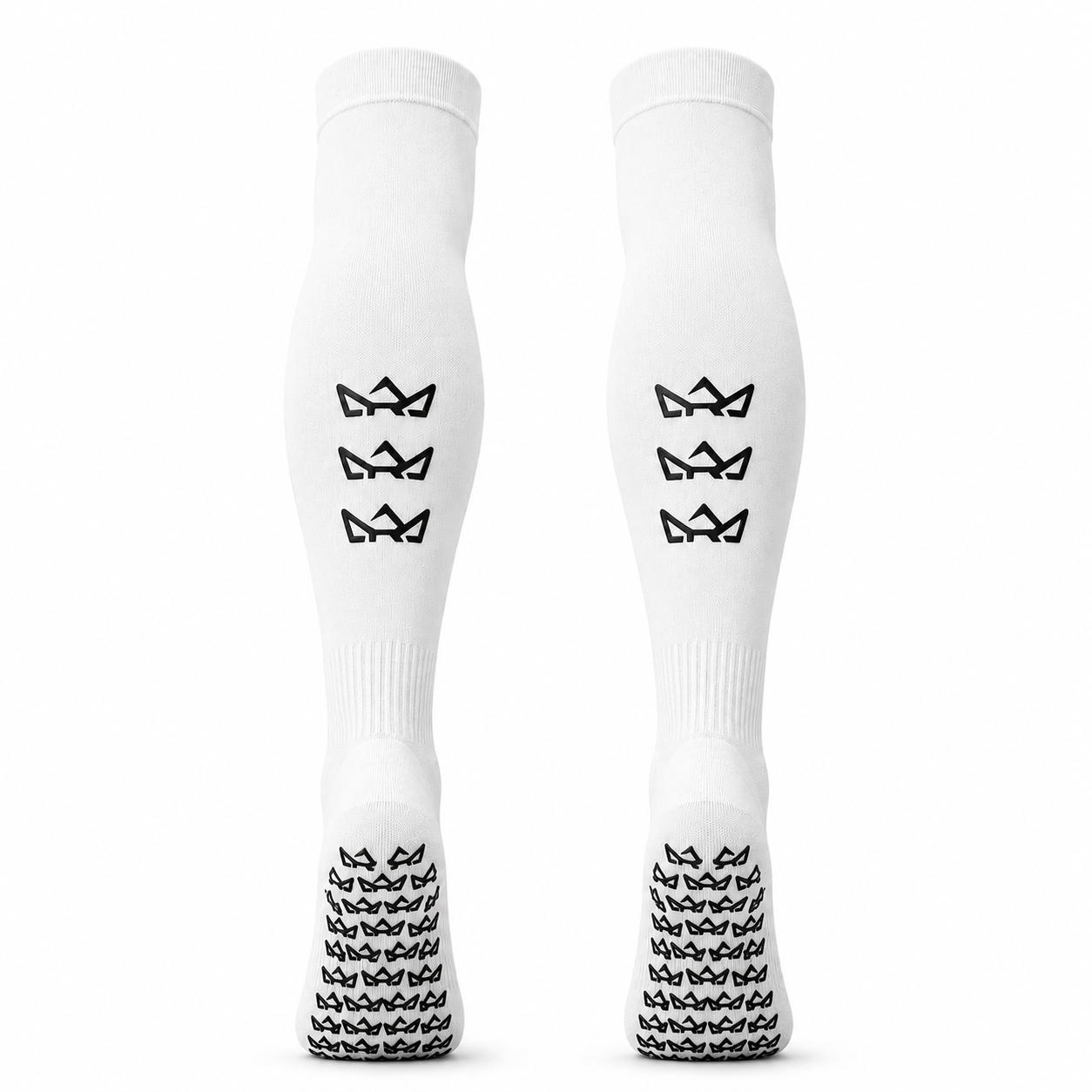 Phantom Futsal Soccer Grip Socks - White