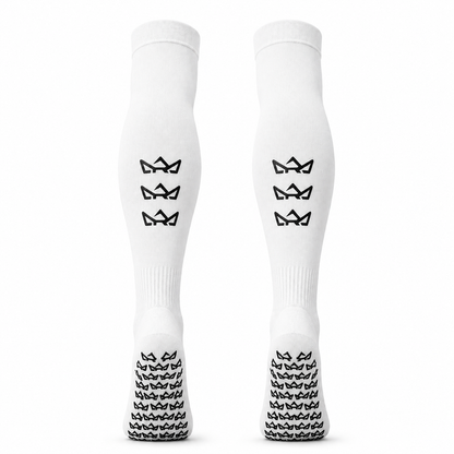 Phantom Futsal Soccer Grip Socks - White
