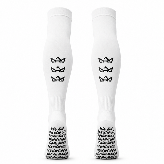 Phantom Futsal Soccer Grip Socks - White