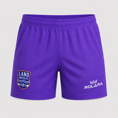 Land United Girls Goal Keeper Purple Shorts